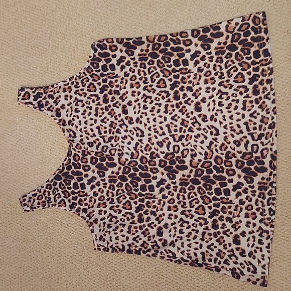 Leopard Print Tank Top - Picture 2 of 3